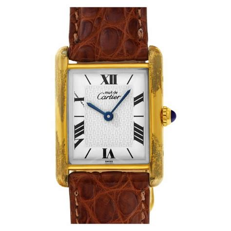 cartier pre owned watches|certified pre owned cartier watch.